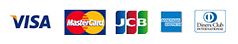VISA MASTERCARD JCB アメリカン・エキスプレス ダイナース