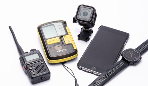 ビーコンと各種電子デバイスイメージ