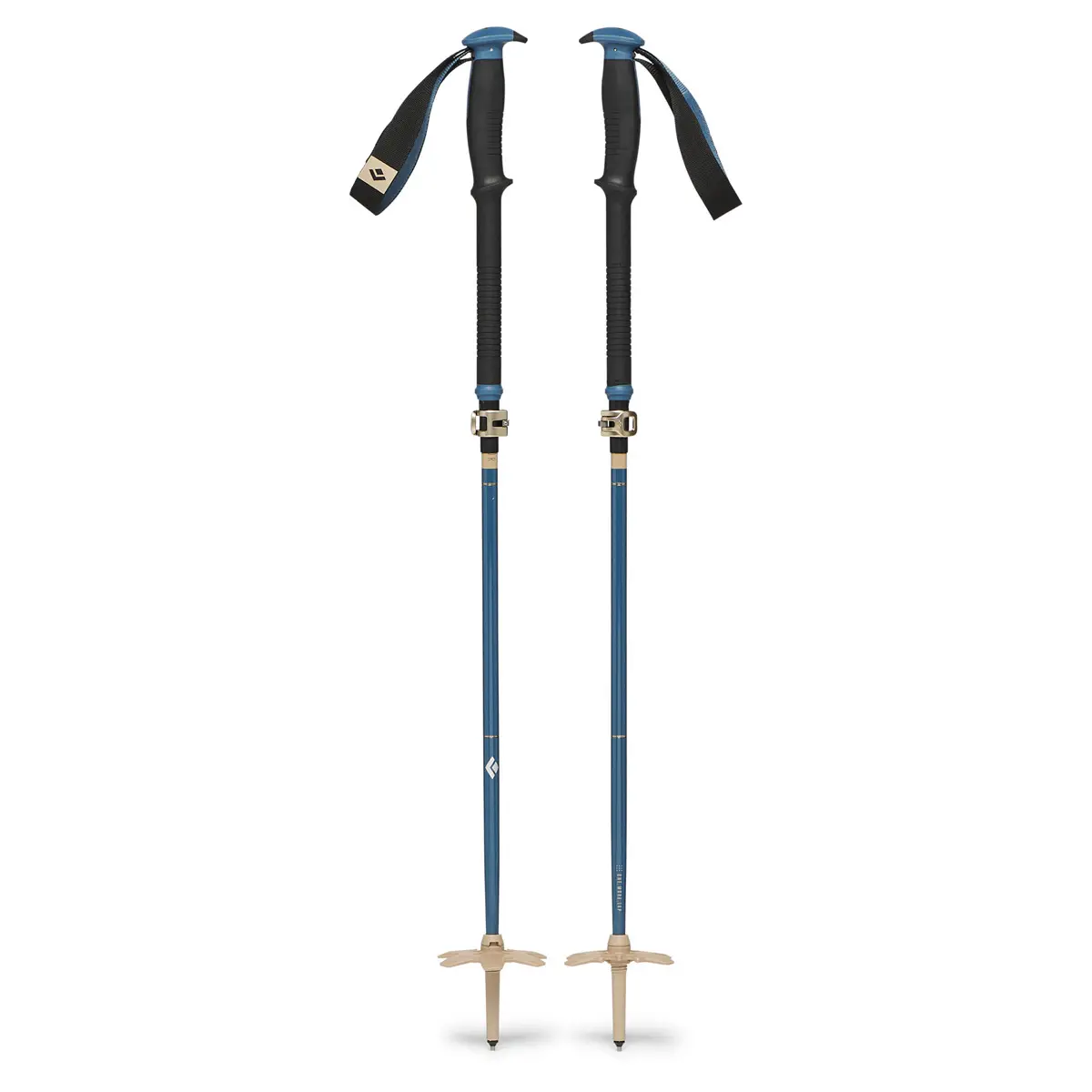 トラバースコンパクタースキーポール クリークブルー 135cm