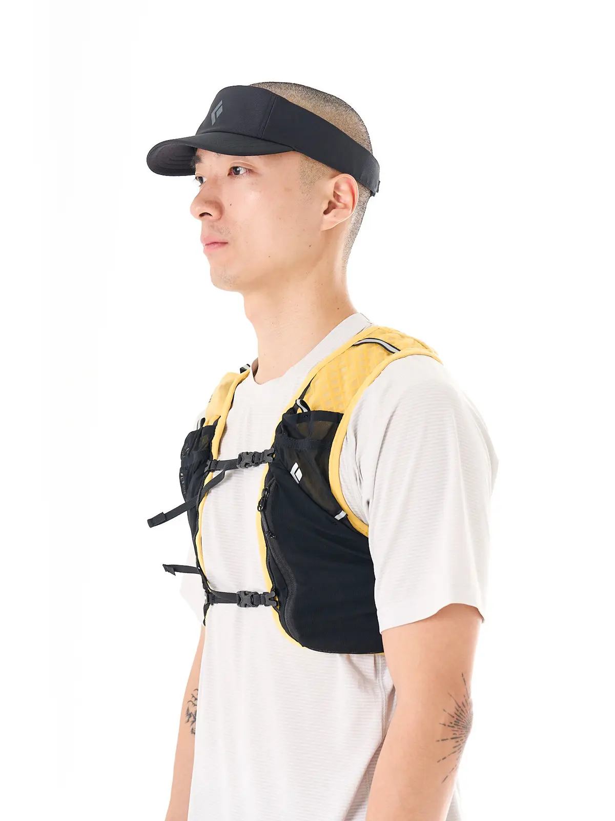 ディスタンス6ベスト ブラック XS