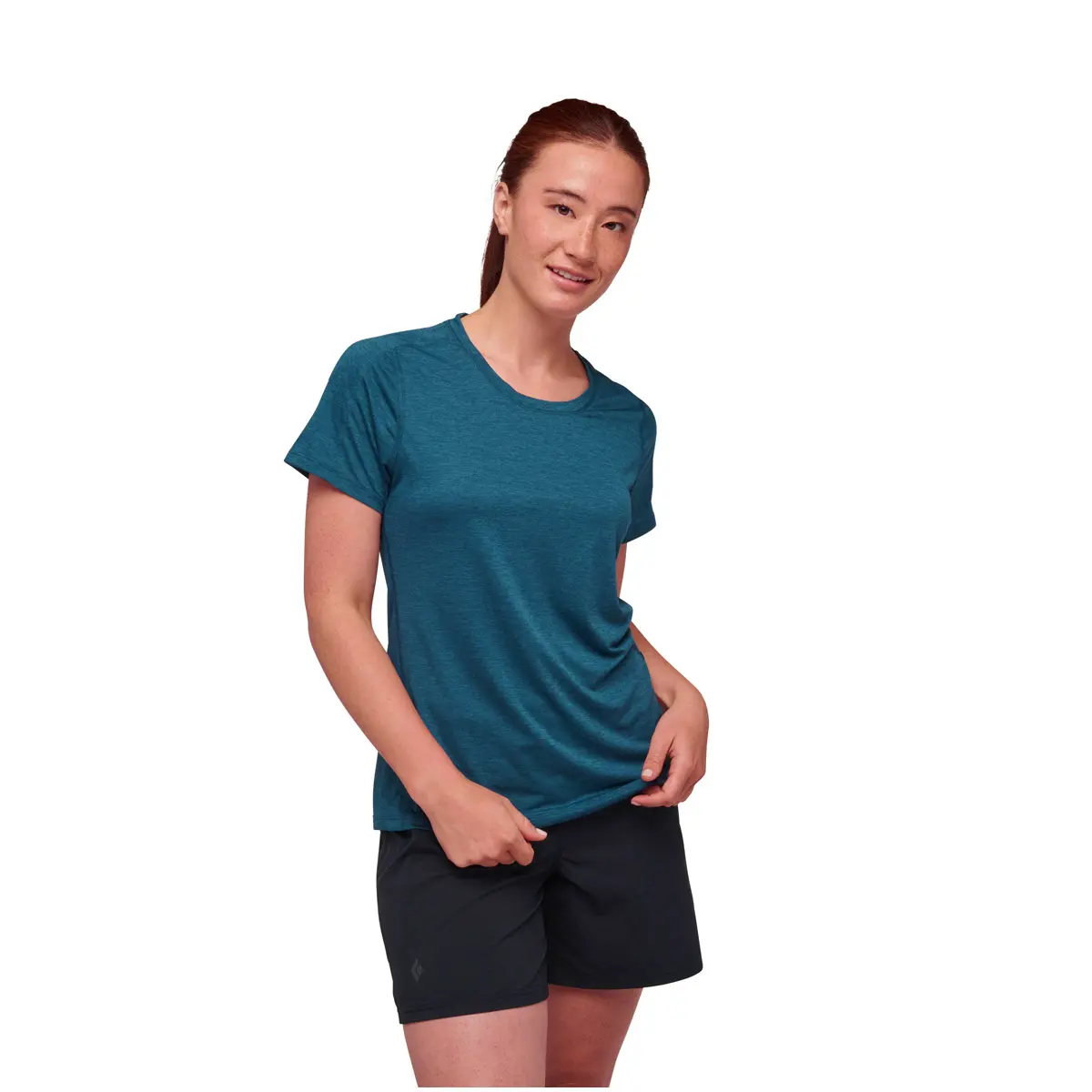 ウィメンズ ライトワイヤーテックティー クリークブルー S