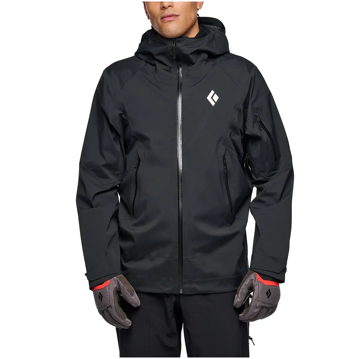 【OUTLET】メンズ リーコンストレッチLTシェル (ブラック L) ブラック L