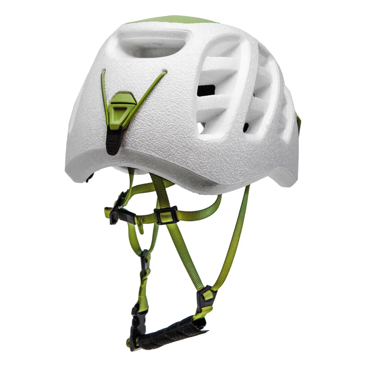 ハードトップ ヘルメット ホワイト/グリーン M/L