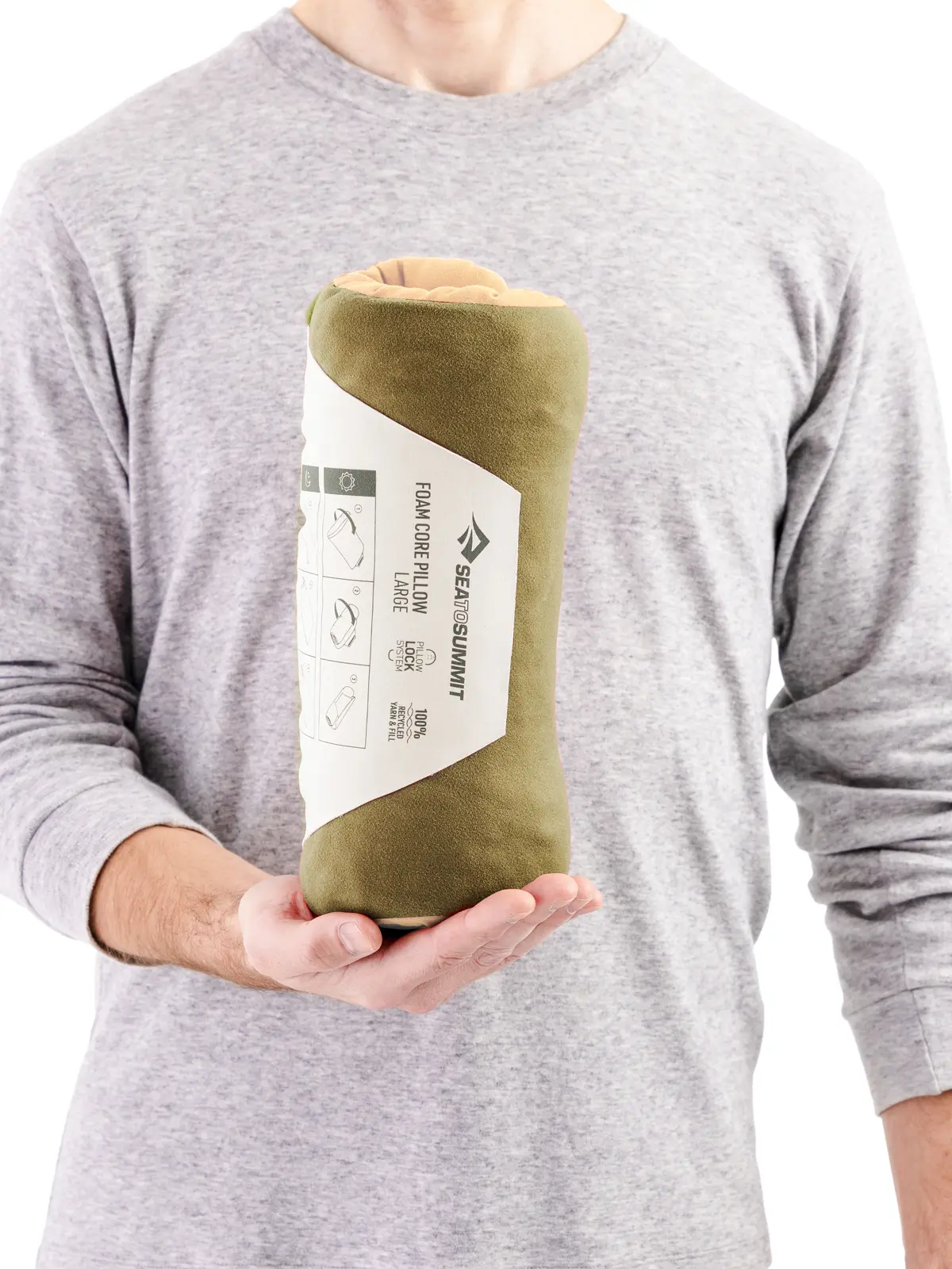 フォームコアピロー ボンベイブラウン ラージ