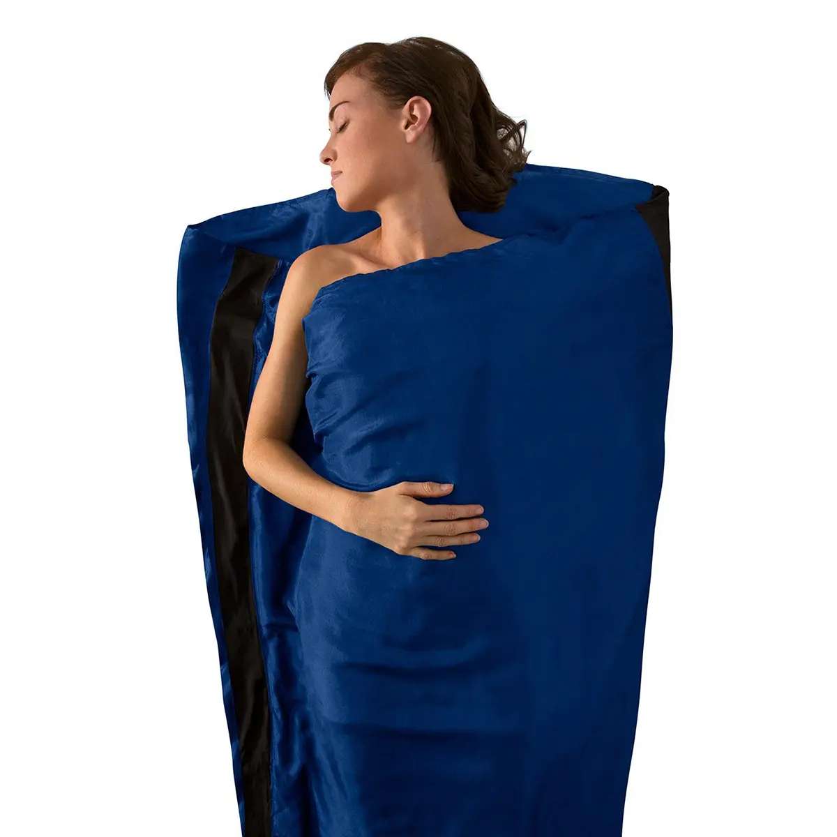 【OUTLET】シルクライナー ネイビー マミーテーパード