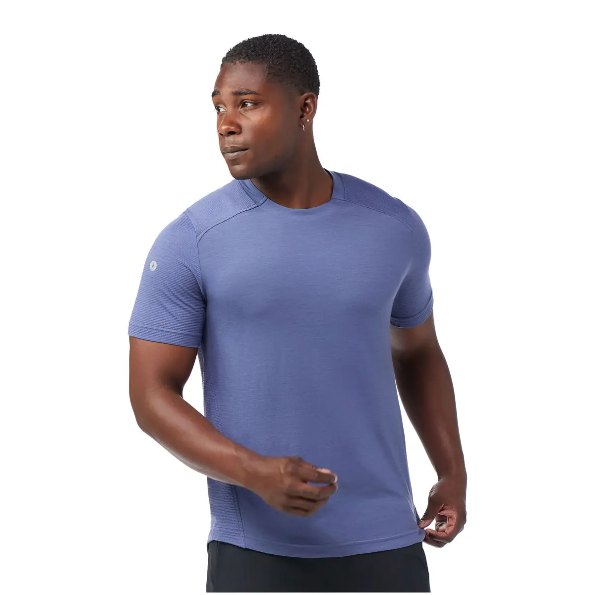 メンズ アクティブメッシュ ショートスリーブ ナイトフォールブルー S