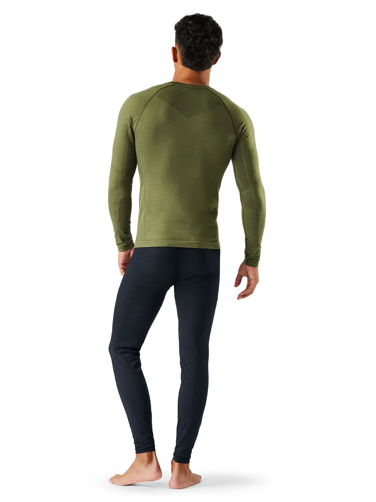 メンズ イントラニット オールシーズンメリノベースレイヤー クルー ウィンターモス S