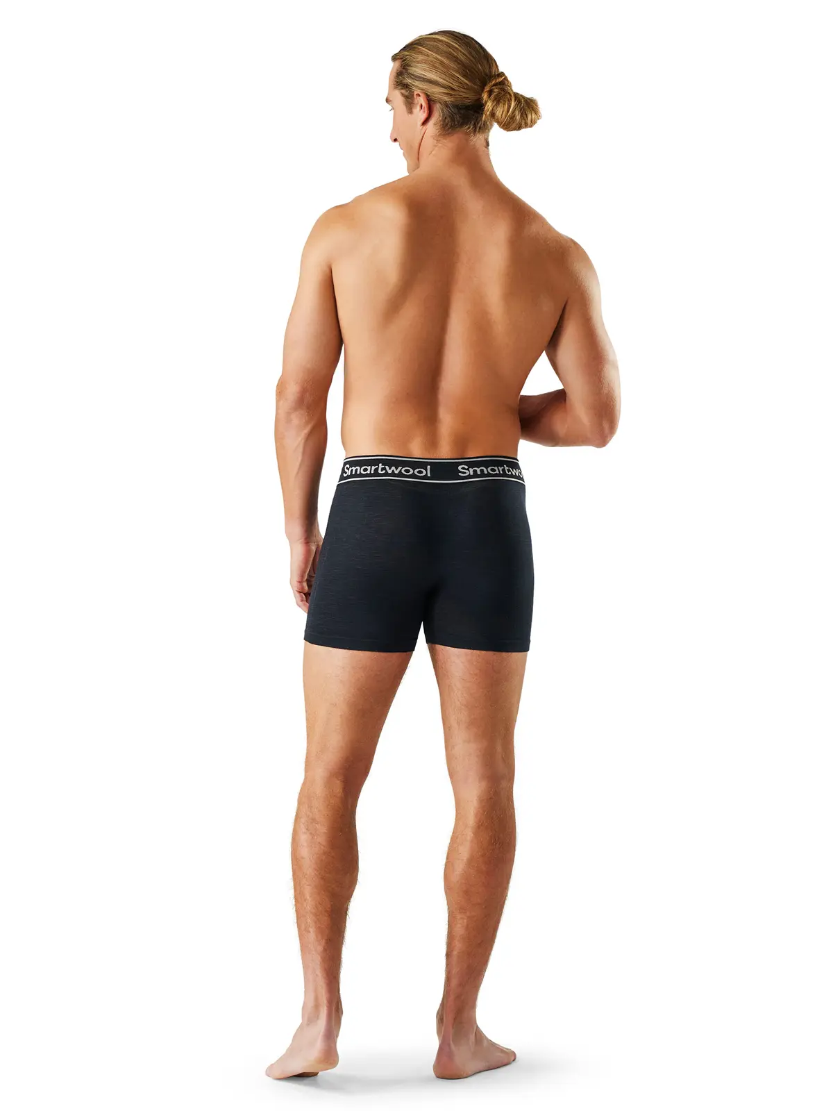 メンズ イントラニット ボクサーブリーフ ブラック S