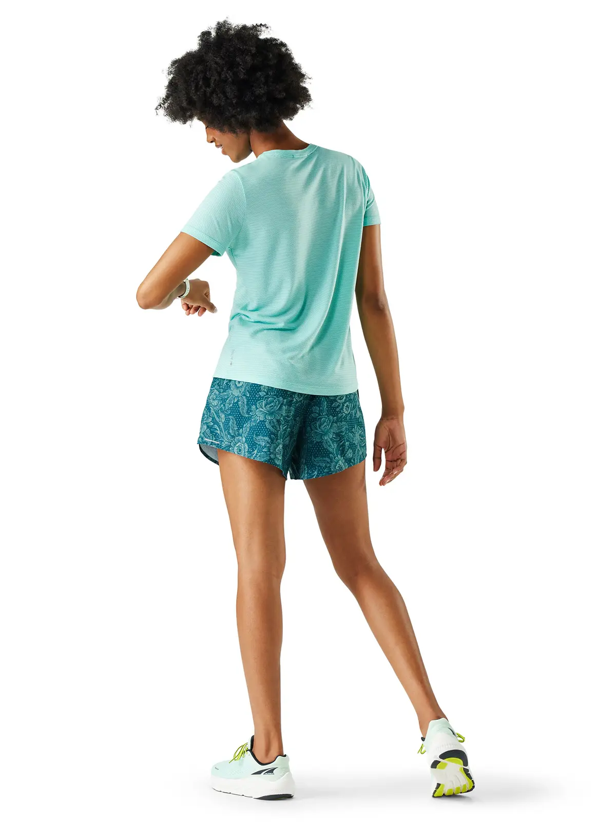 ウィメンズ アクティブメッシュ ショートスリーブ パシフィックブルー S