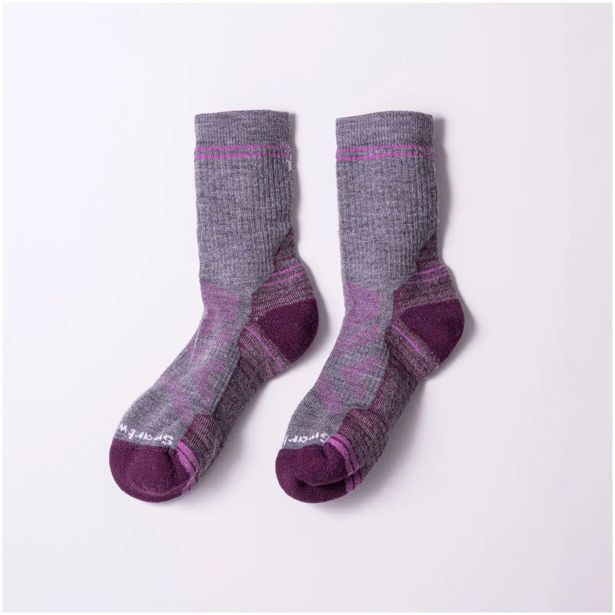 ウィメンズ ハイク フルクッション クルー ミディアムグレー M