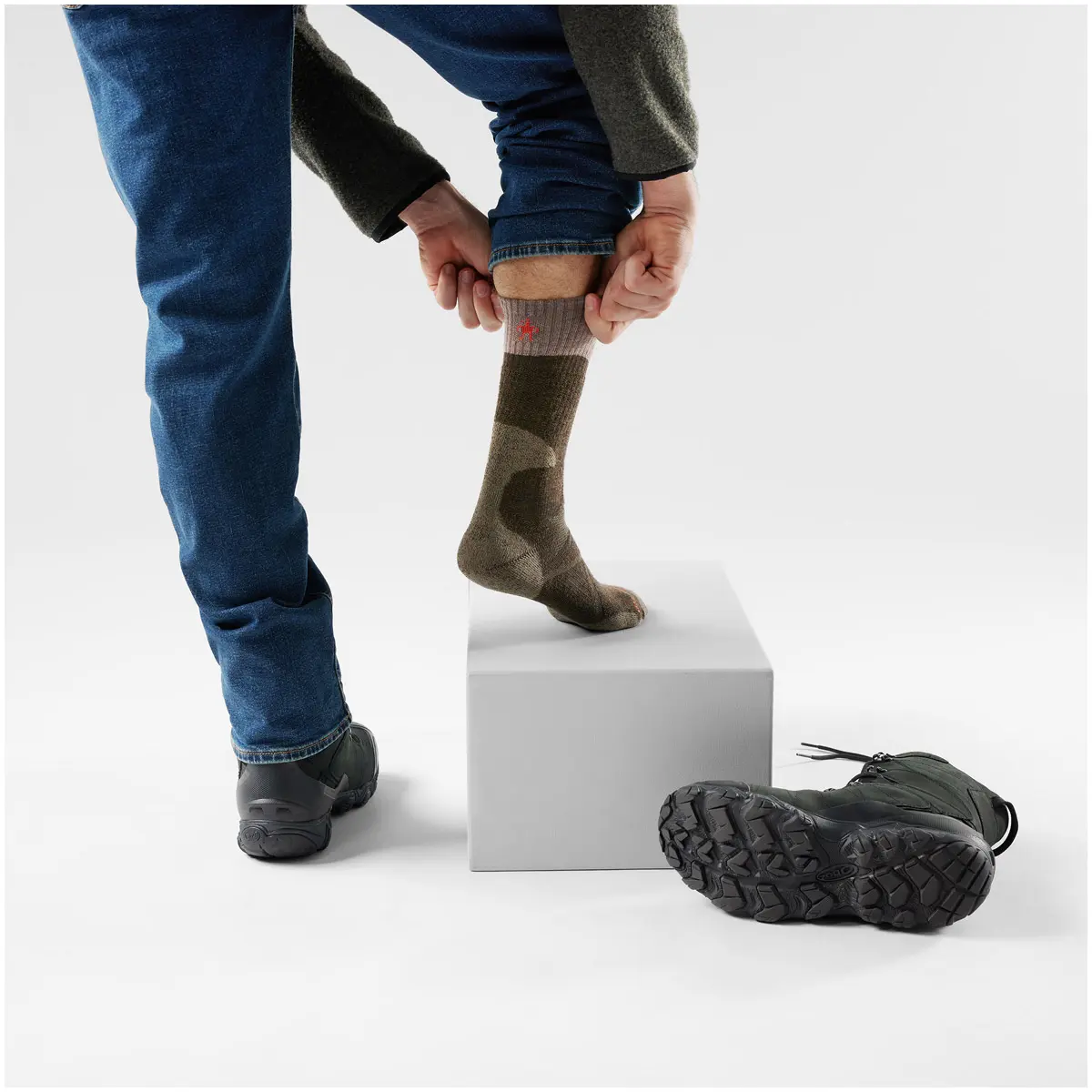 ハント フルクッション トールクルー ミリタリーオリーブ M