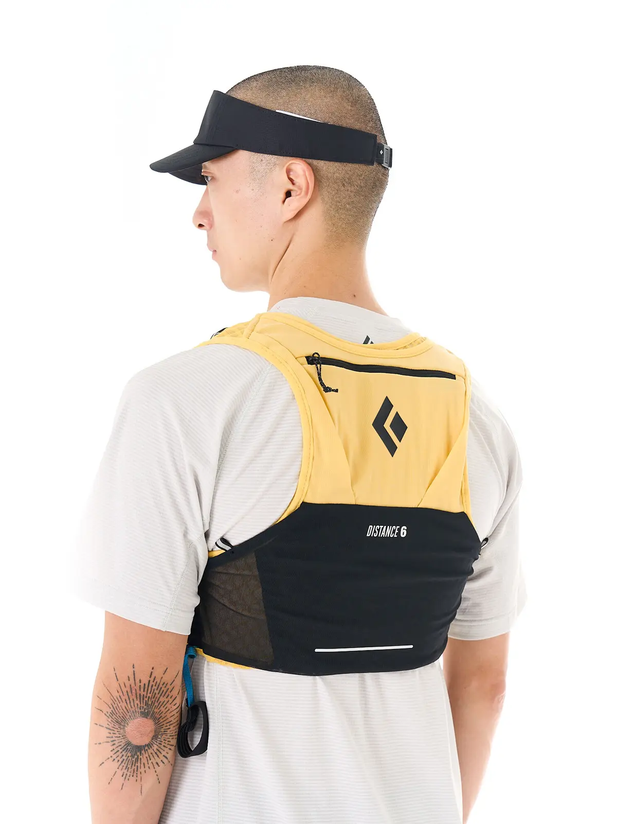 ディスタンス6ベスト ブラック XS