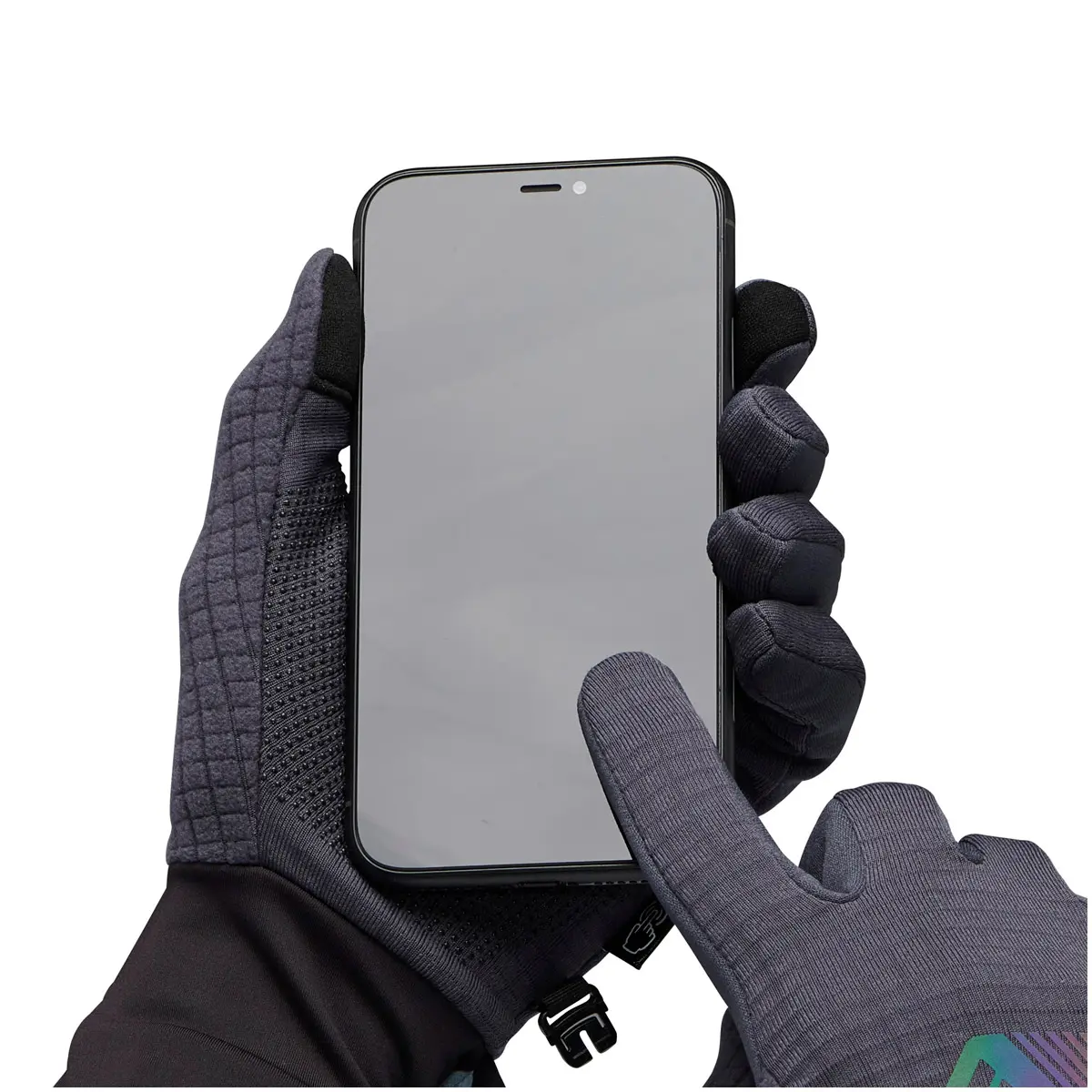 グリッドテックストームフードグローブ(XS カーボン/グレイシア