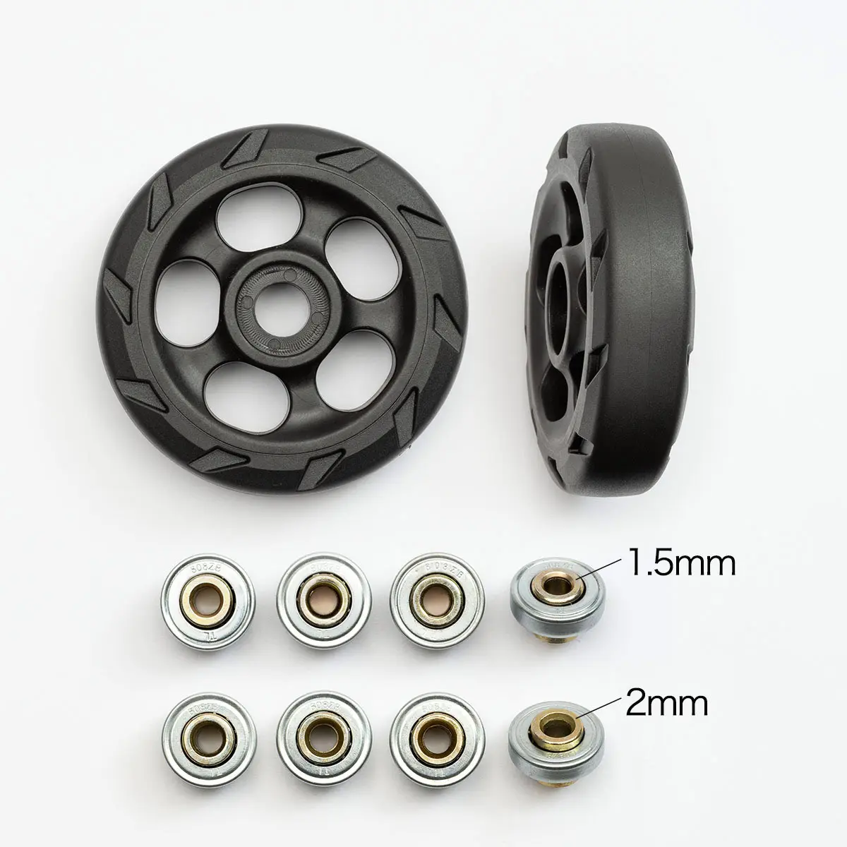 交換用ホイール 90mm （2個セット）(ブラック): オスプレー | ロスト