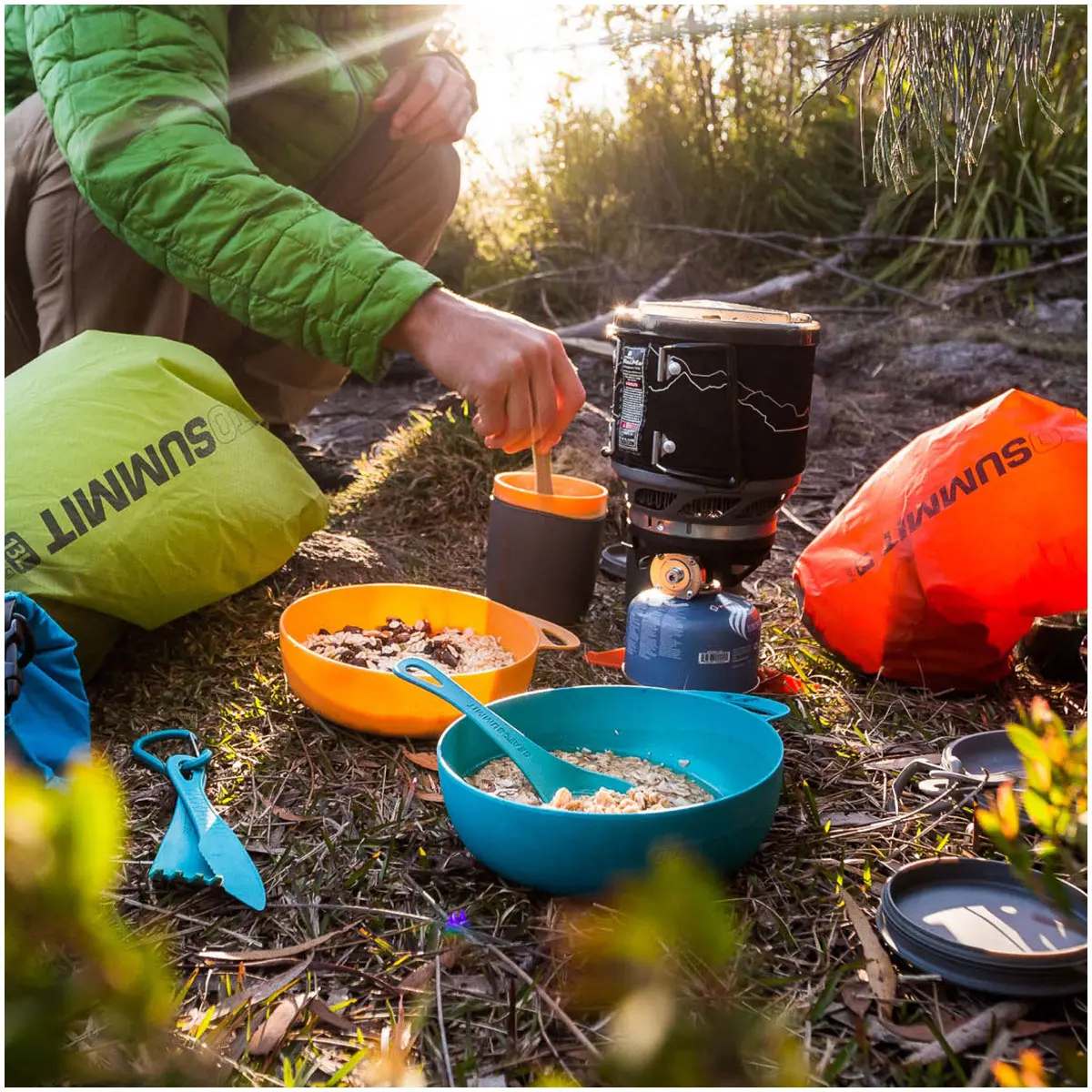 【OUTLET】デルタキャンプセット パシフィックブルー