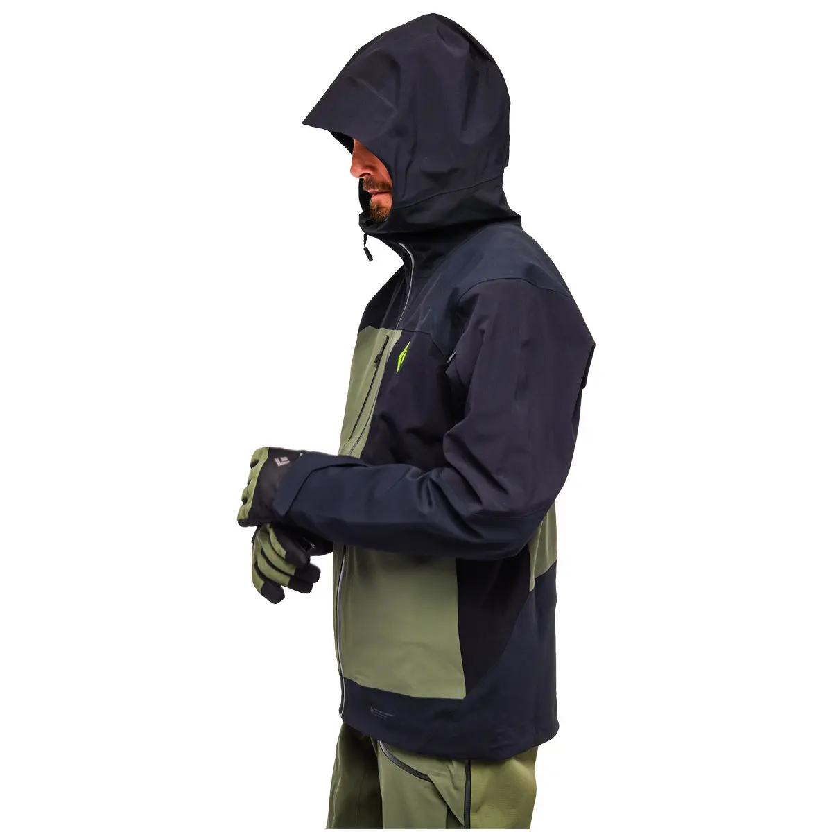 【OUTLET】メンズ リーコンストレッチプロシェル (ブラック/タンドラ M) ブラック/タンドラ M