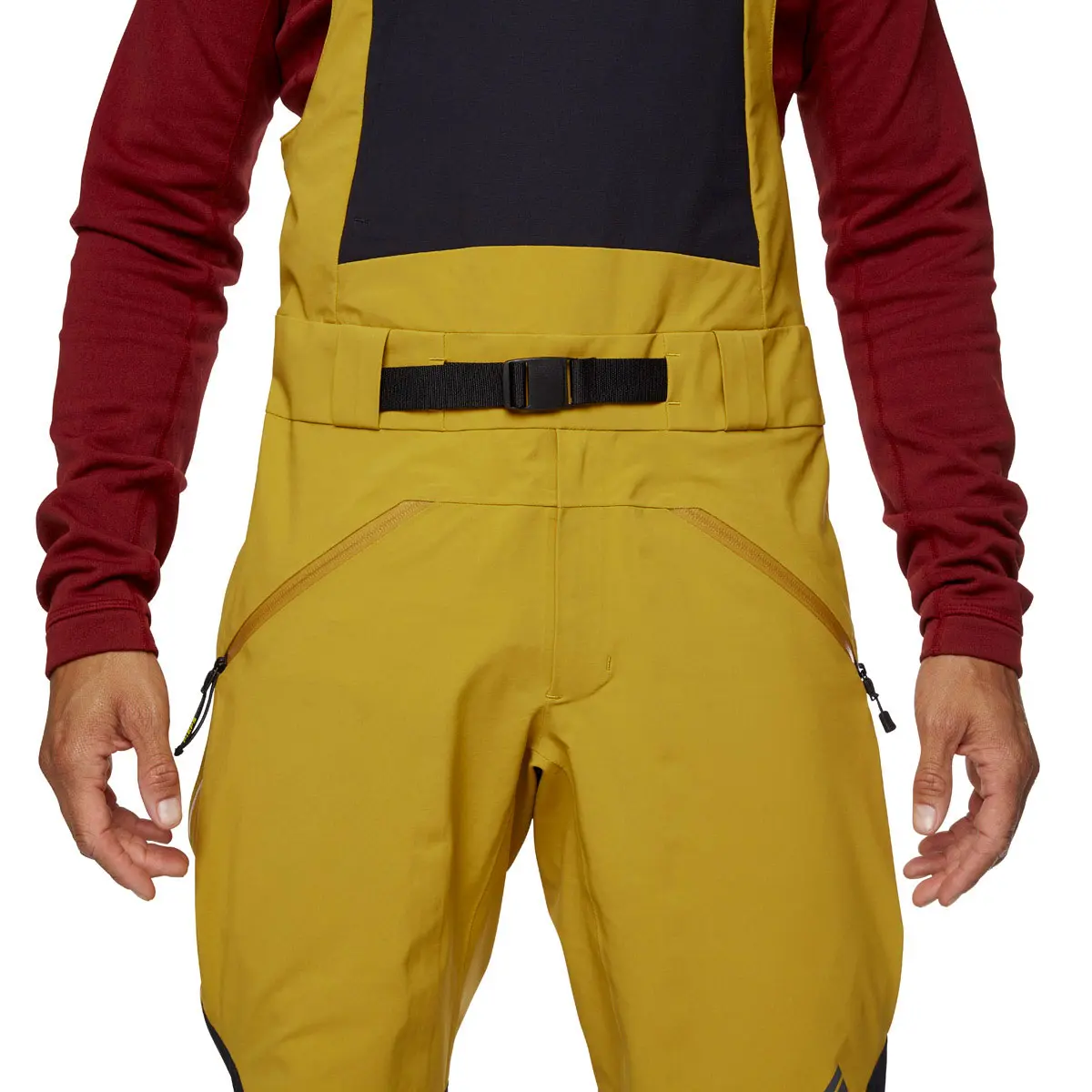 【OUTLET】メンズ リーコンストレッチビブ (アンバー/ブラック S) アンバー/ブラック S