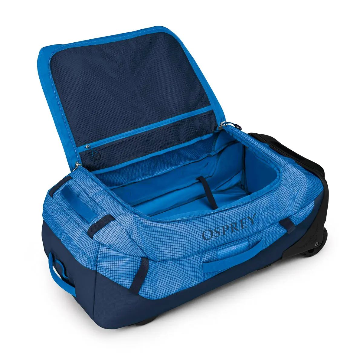 トランスポーターウィールドダッフル90(ブルーフレーム): オスプレー