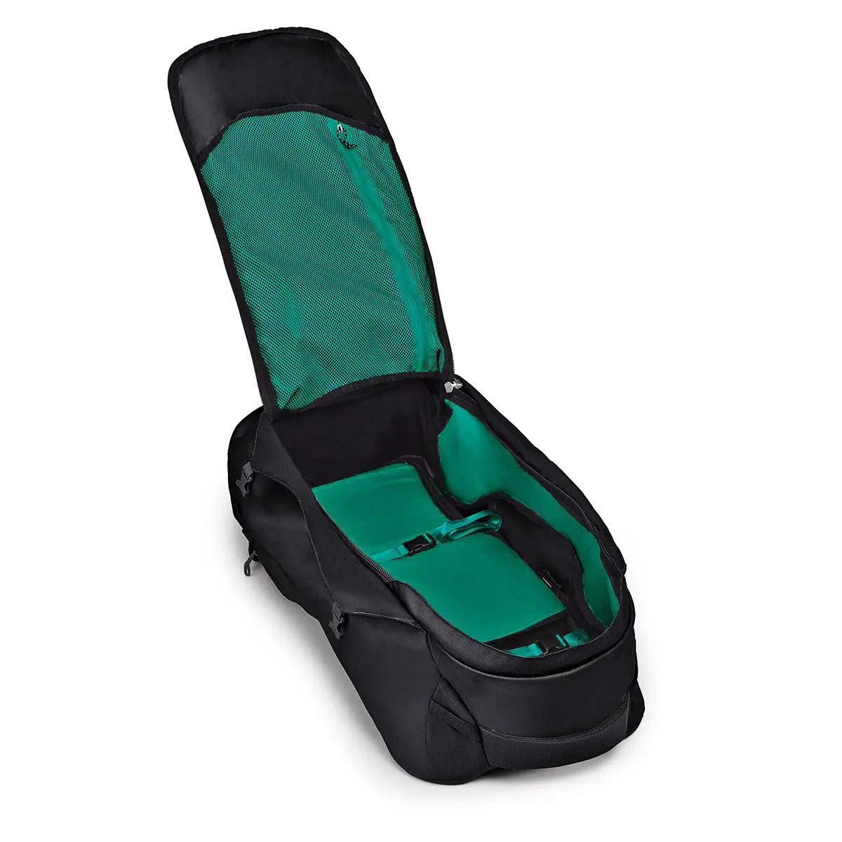 フェアビュー70トラベルパック(ブラック): オスプレー | ロストアロー