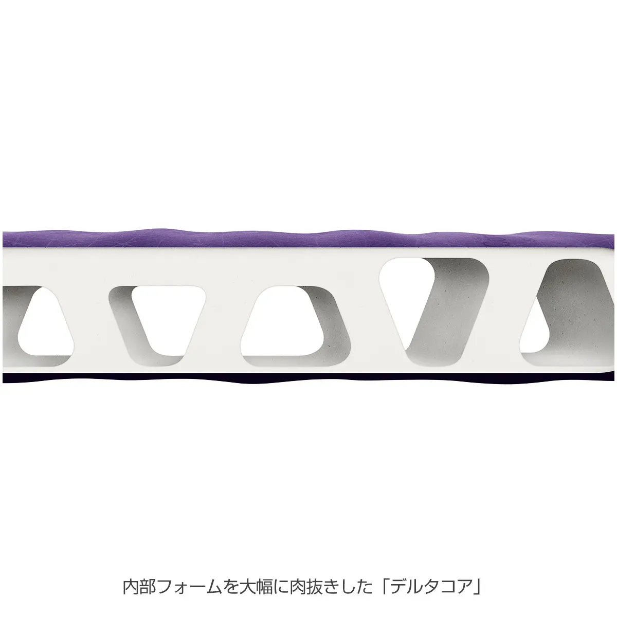 【OUTLET】ウィメンズ コンフォートプラスS.I.マット パープル レギュラー