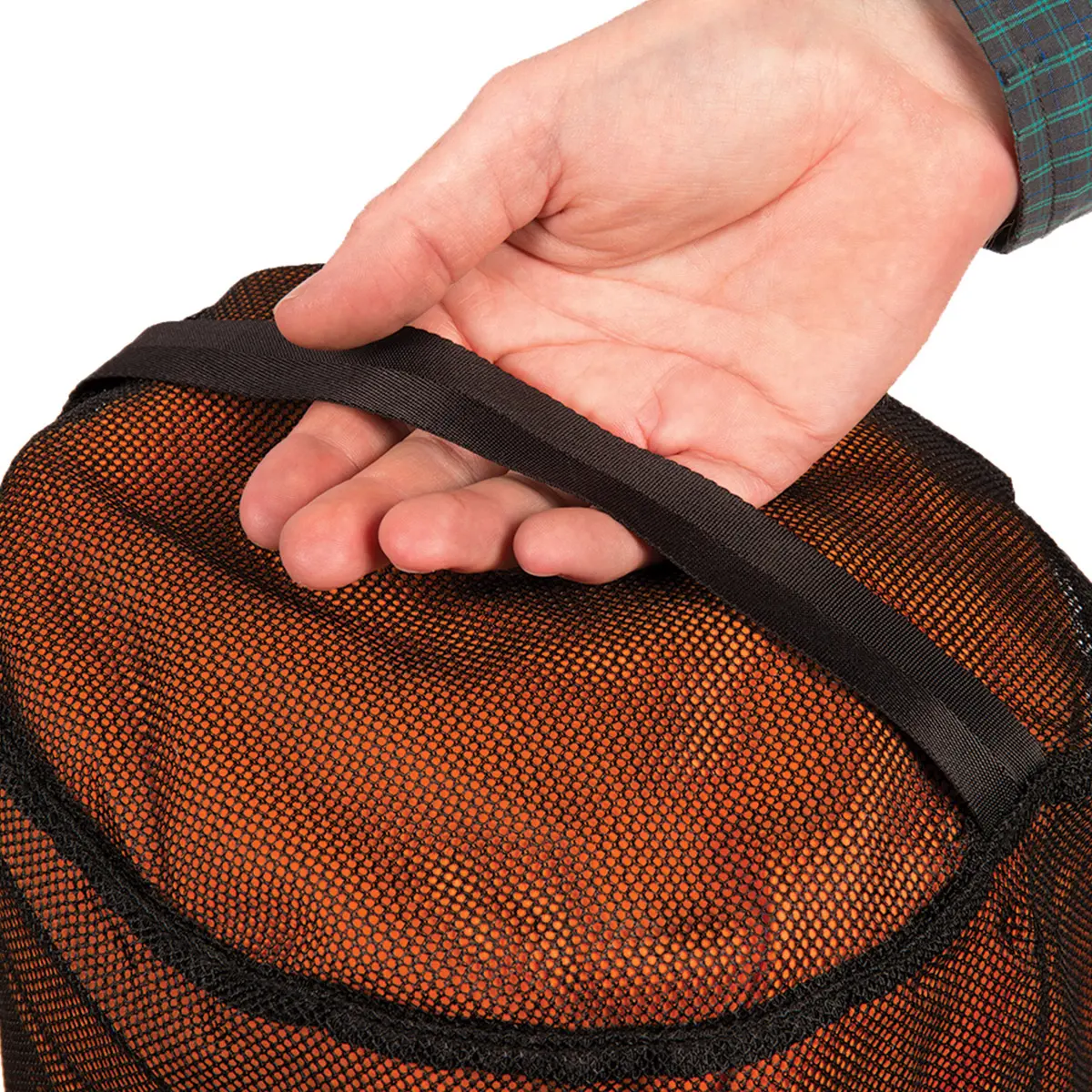 【OUTLET】メッシュスタッフサック XLオレンジ