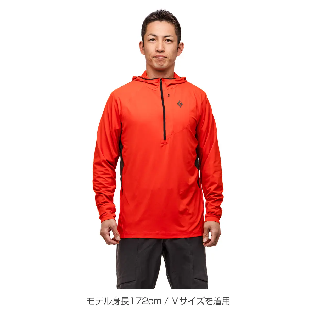 メンズ アルペングロープロフーディー ピューター S