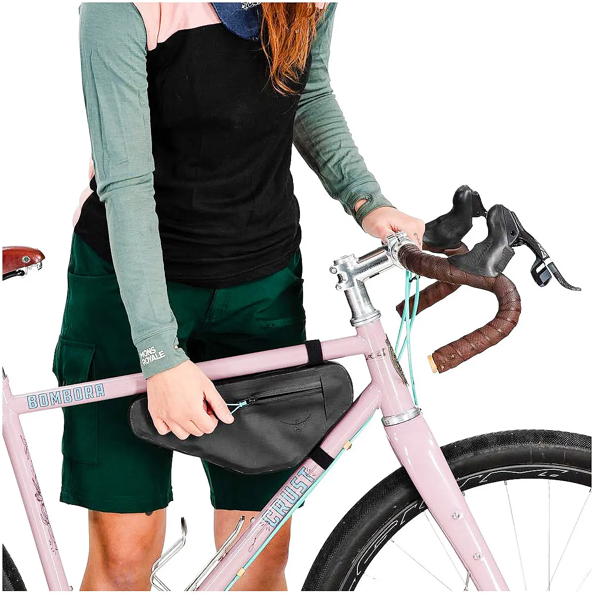 エスケーピスト ウェッジバッグ ブラック