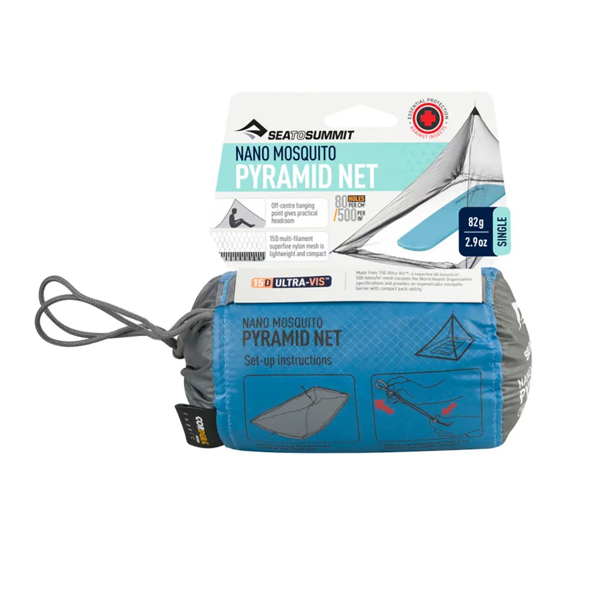 ナノモスキートピラミッドネット(シングル): シートゥサミット