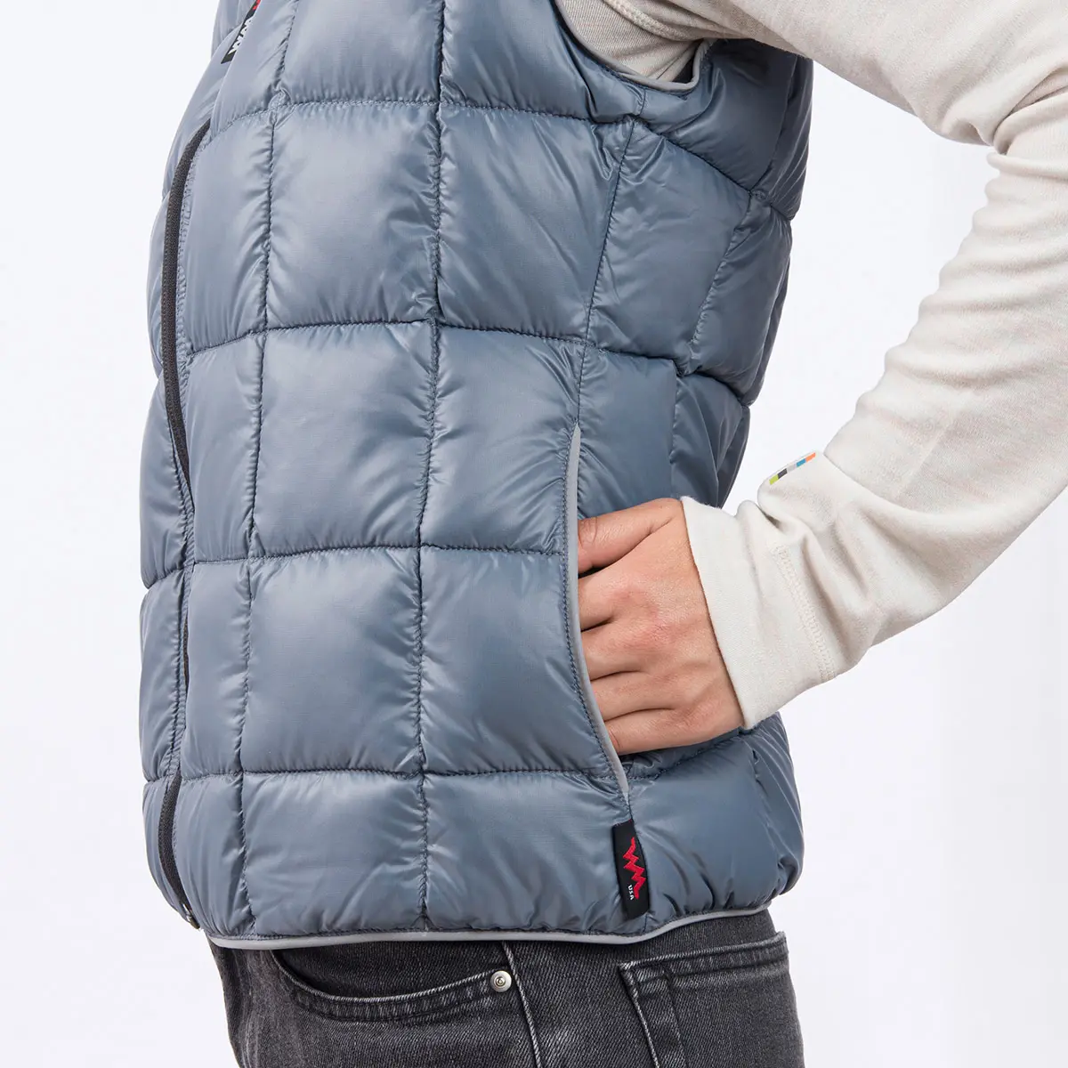 【OUTLET】ウィメンズ・フラッシュベスト (シルバー M) シルバー M