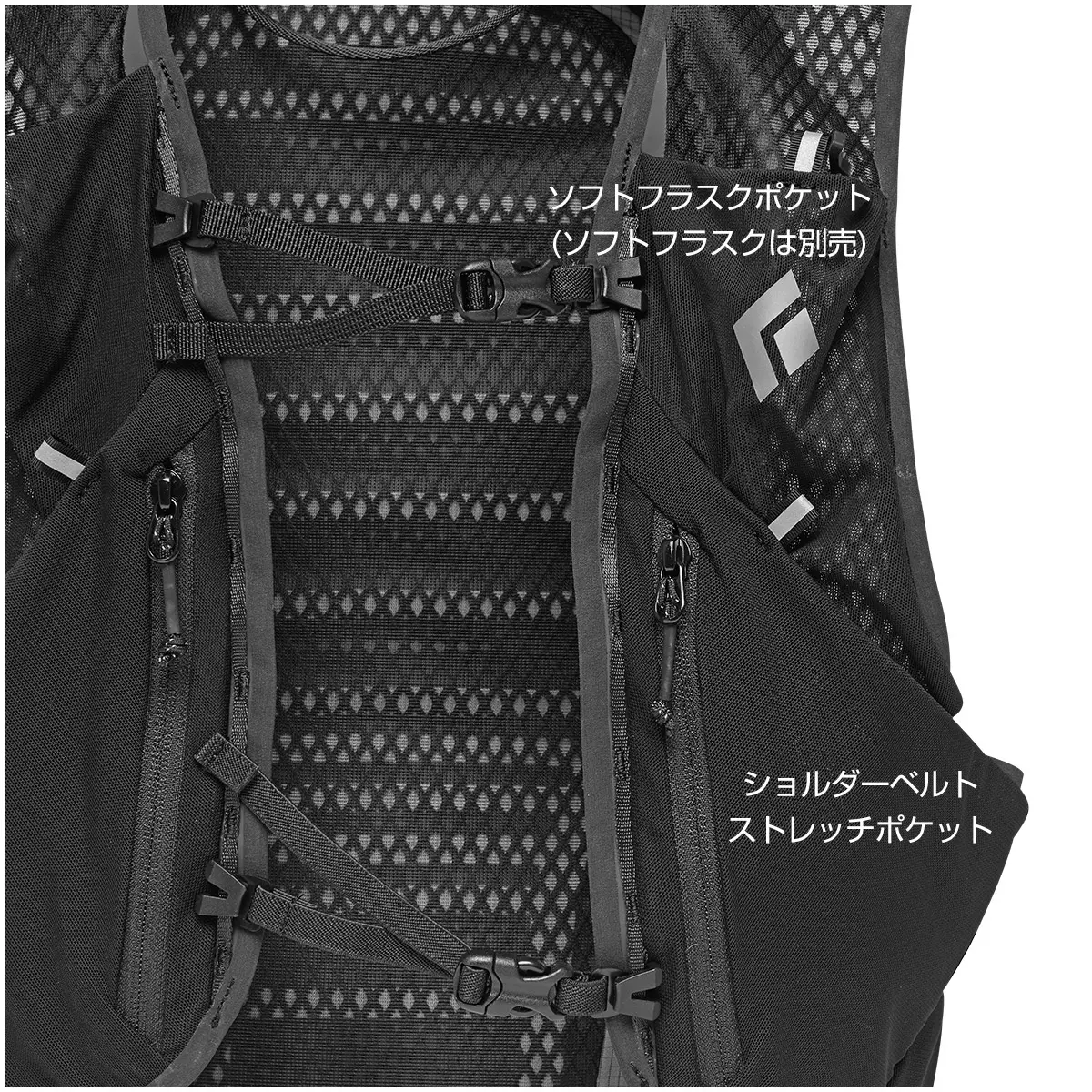 ディスタンス22 ブラック S