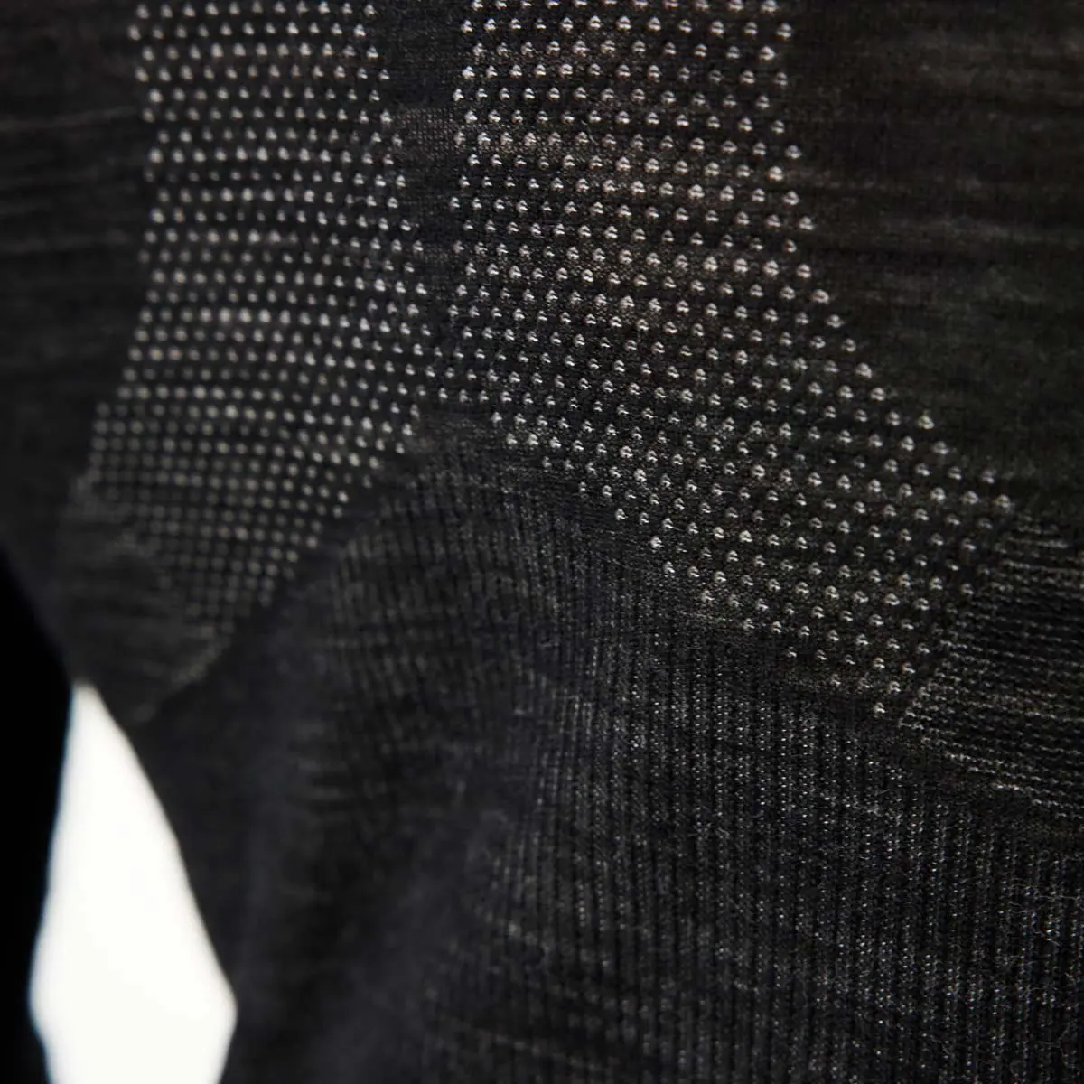 【OUTLET】ウィメンズ イントラニットメリノ200 1/4ジップ (ブラック/ホワイト XS) ブラック/ホワイト XS