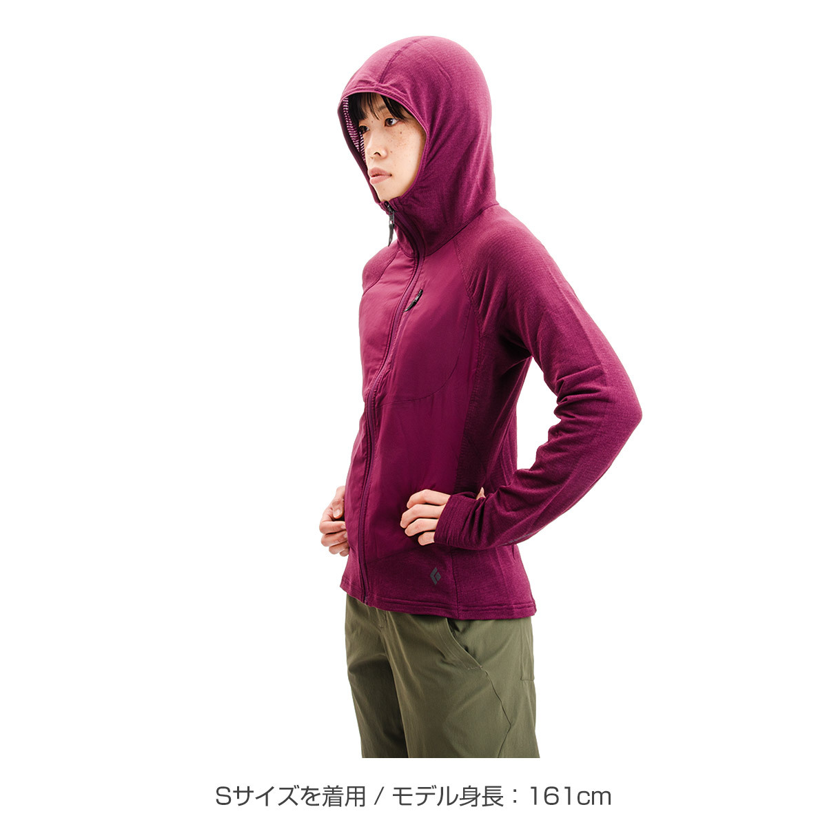 OUTLET】ウィメンズ コエフィシエントLTハイブリッドフーディー