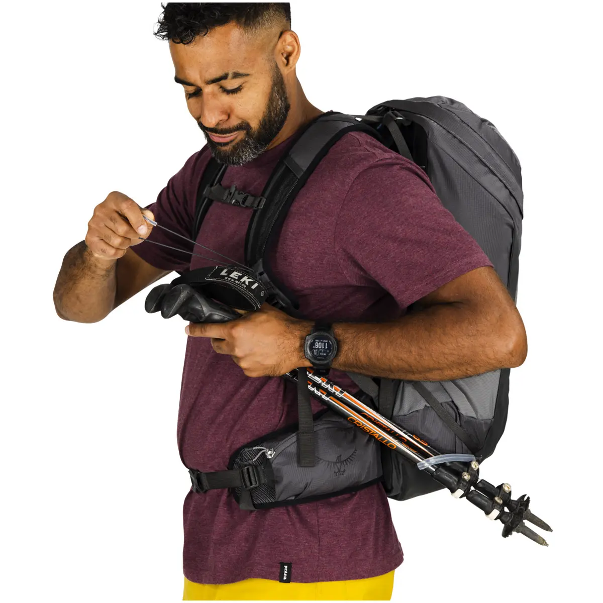 タロン26 ブラック/コーラルグレー