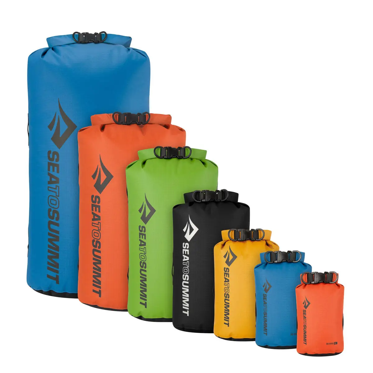 【OUTLET】ビッグリバー ドライバッグ ブルー 35L