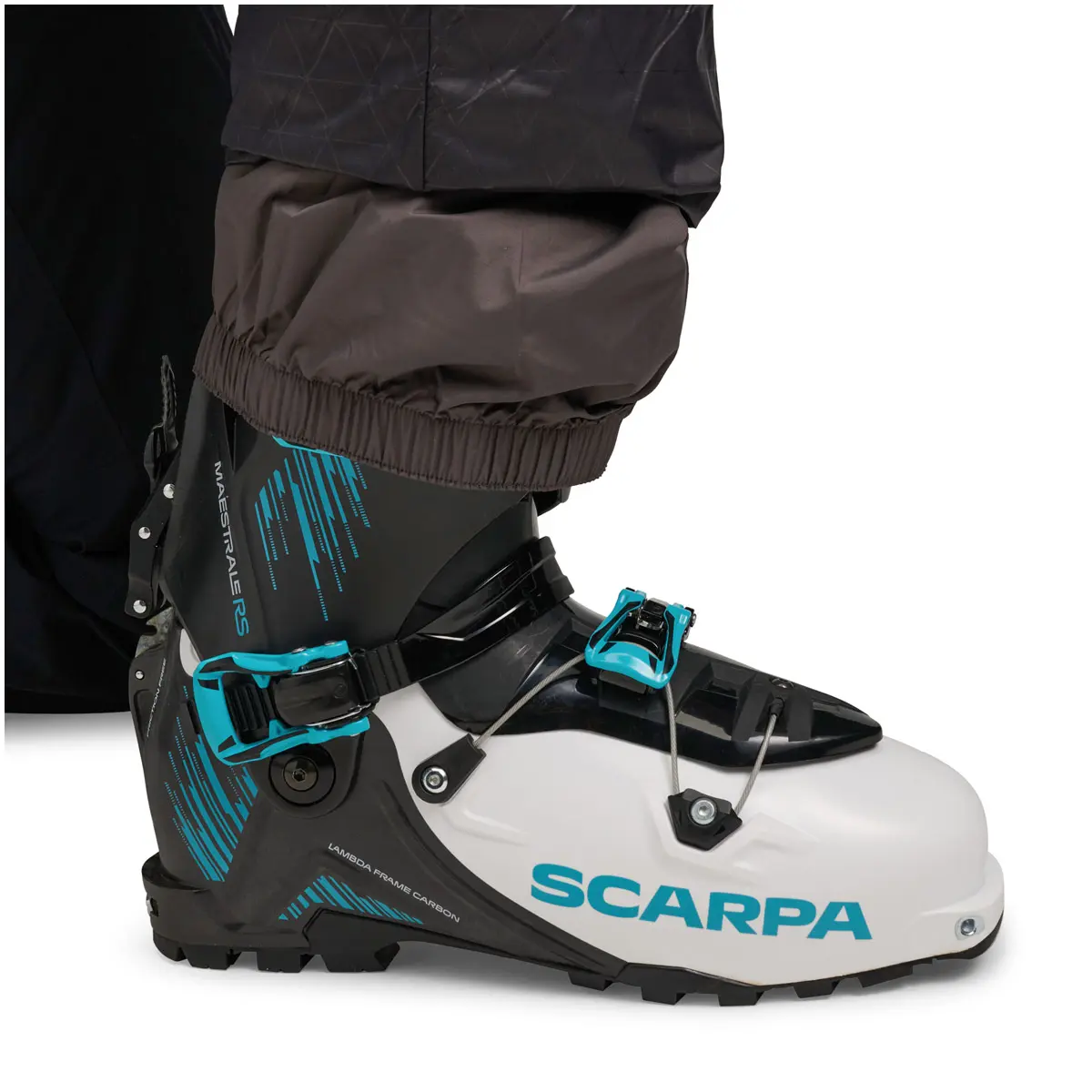 メンズ リーコンストレッチスキーパンツ(S ブラック): ブラック