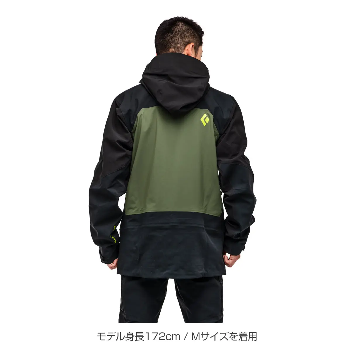 【OUTLET】メンズ リーコンストレッチプロシェル (ブラック/タンドラ M) ブラック/タンドラ M