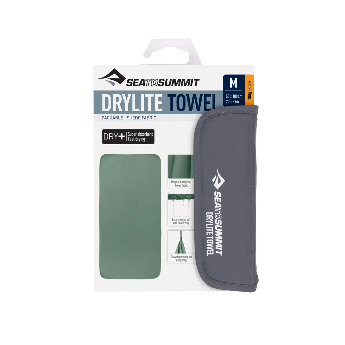 ドライライトタオル セージ M