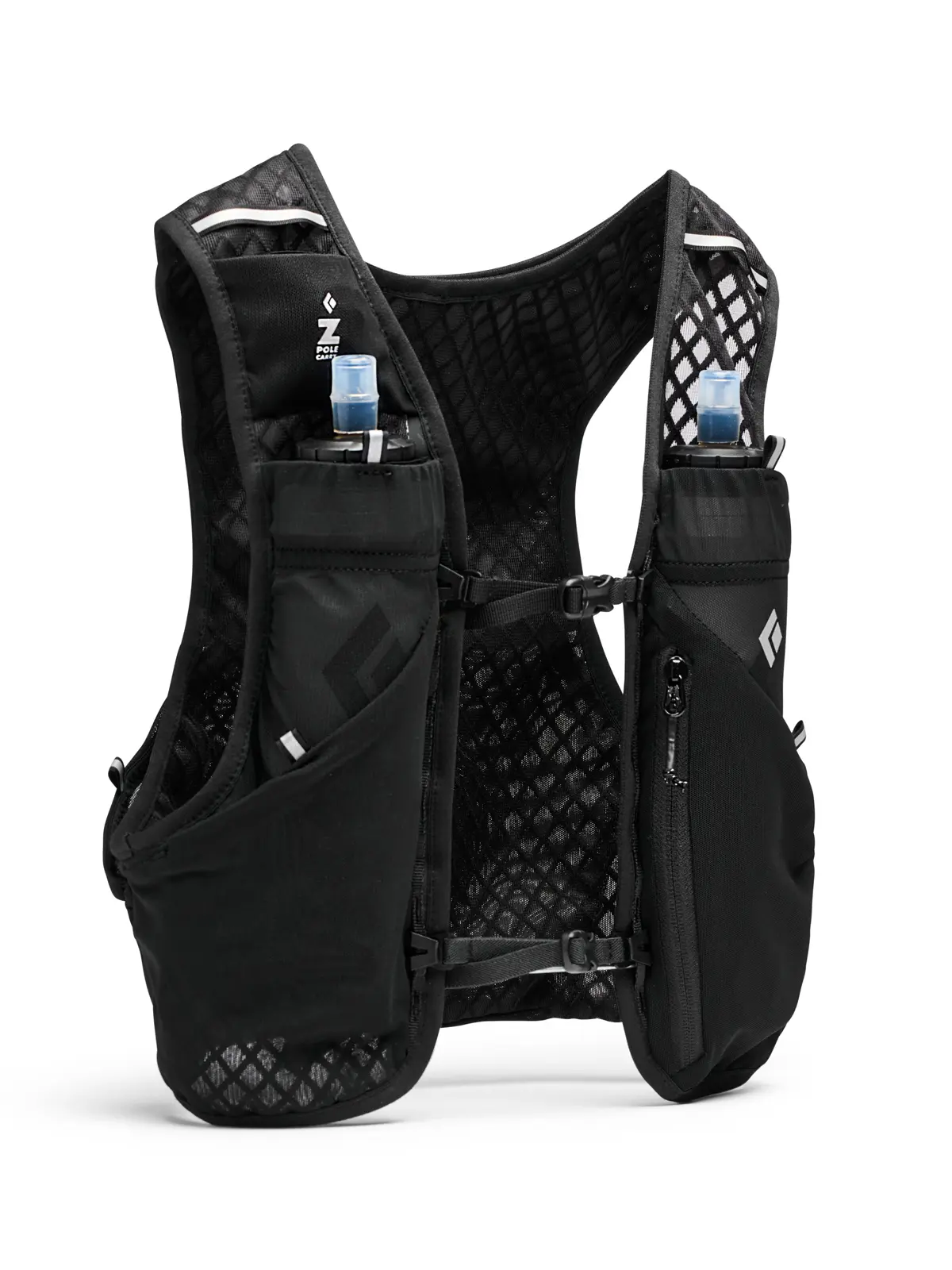 ディスタンス6ベスト ブラック XS