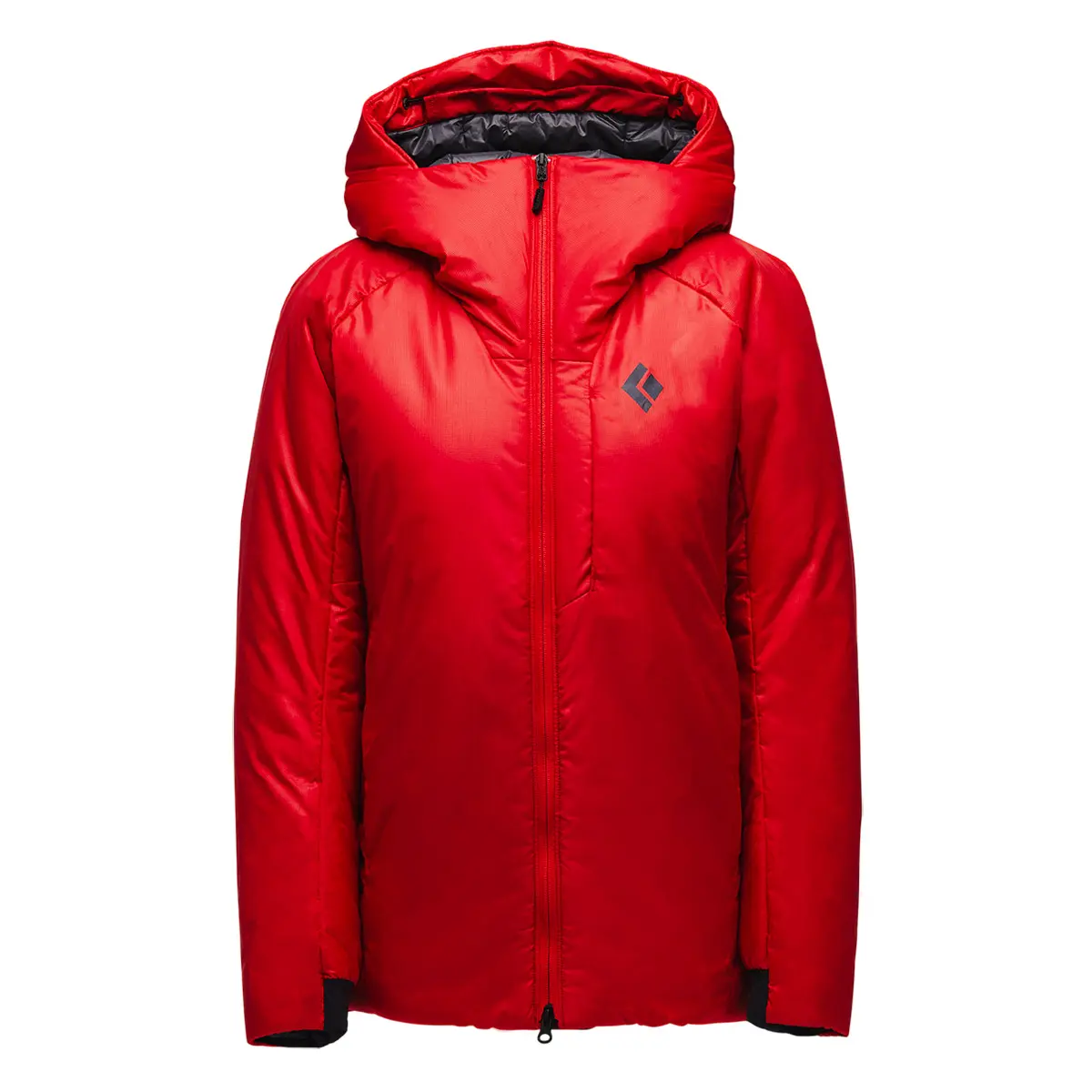 ウィメンズ ソリューション4.0パーカー(XS コーラルレッド): ブラック