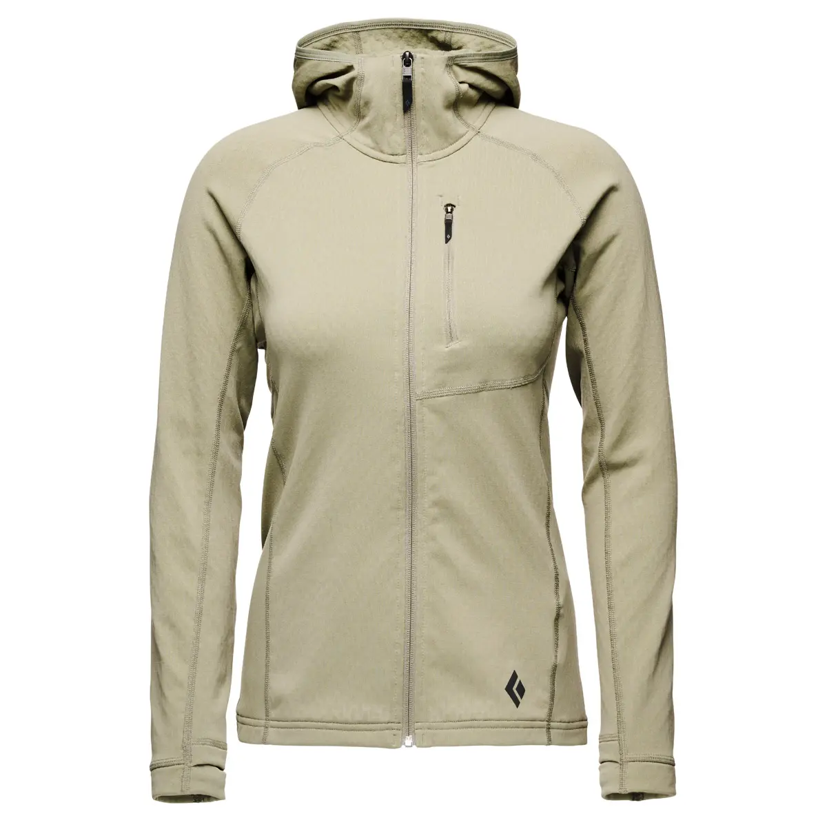 ウィメンズ コエフィシエントフリースフーディー パインスモーク XS