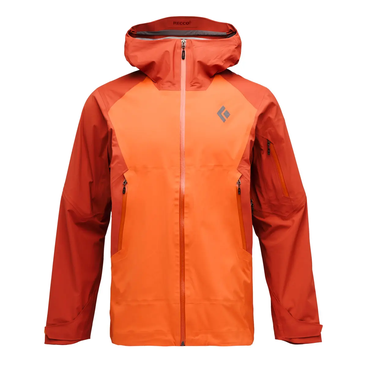 メンズ リーコンストレッチLTシェル(S サフラン/バーントシエナ