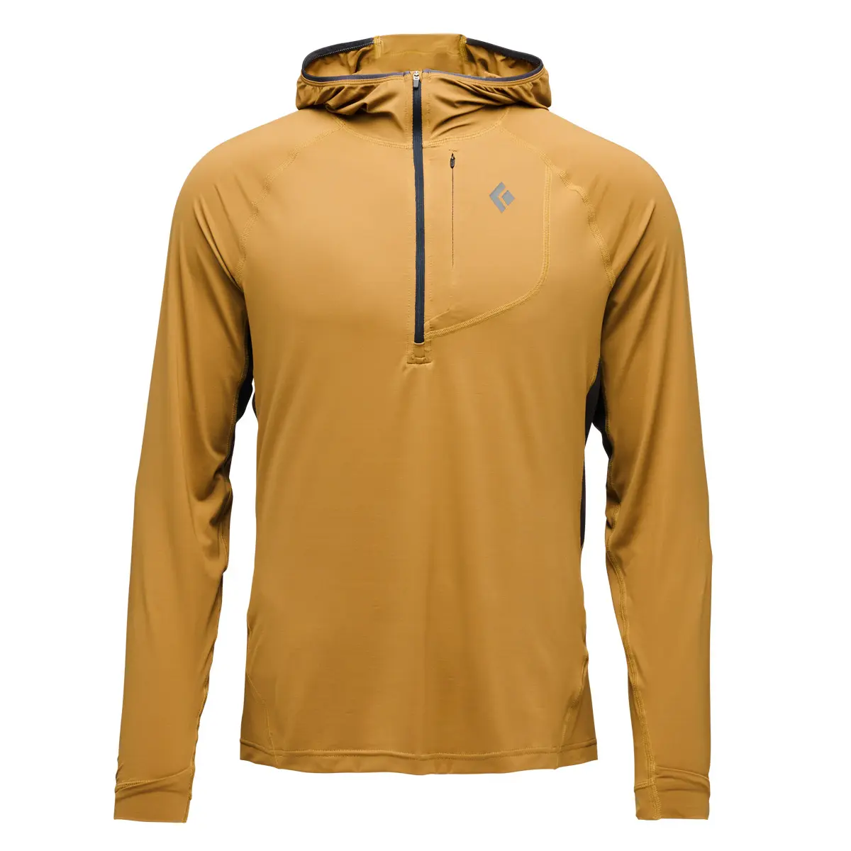 メンズ アルペングロープロフーディー フラックス L