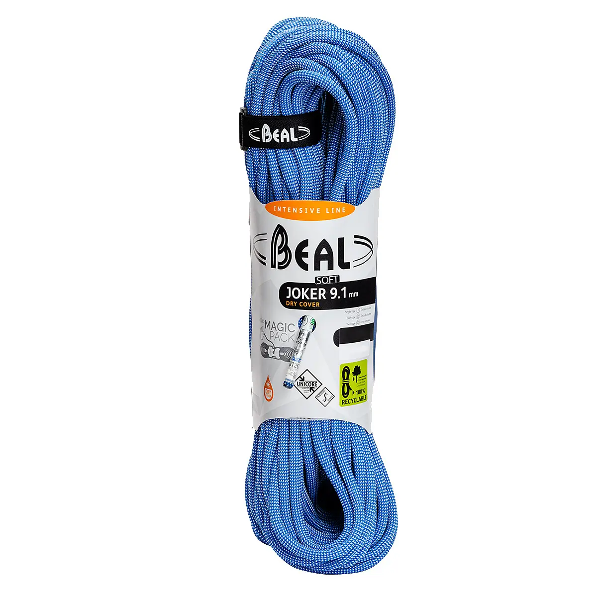9.1mmジョーカーソフトユニコア ドライカバー ブルー 80m