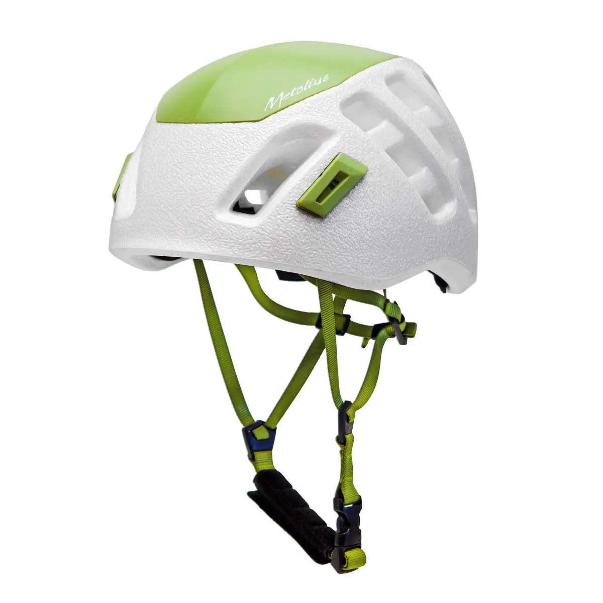 ハードトップ ヘルメット ホワイト/グリーン M/L