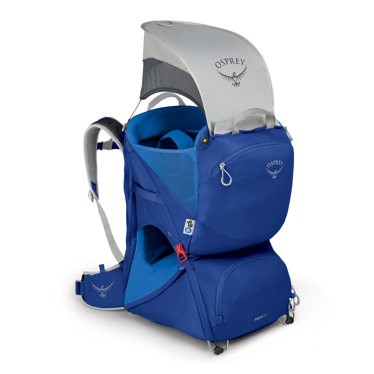 割引購入 Poco（ポコ） OSPREY(オスプレー) LT ブルー チャイルドキャリア オスプレー