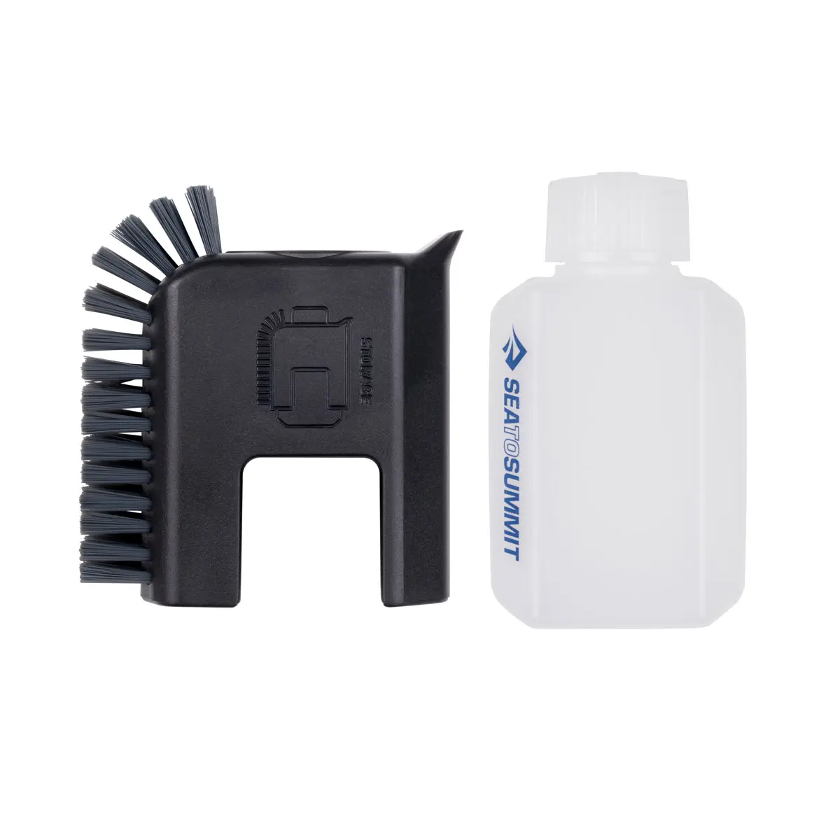 キャンプキッチンポットスクラバー ブラック