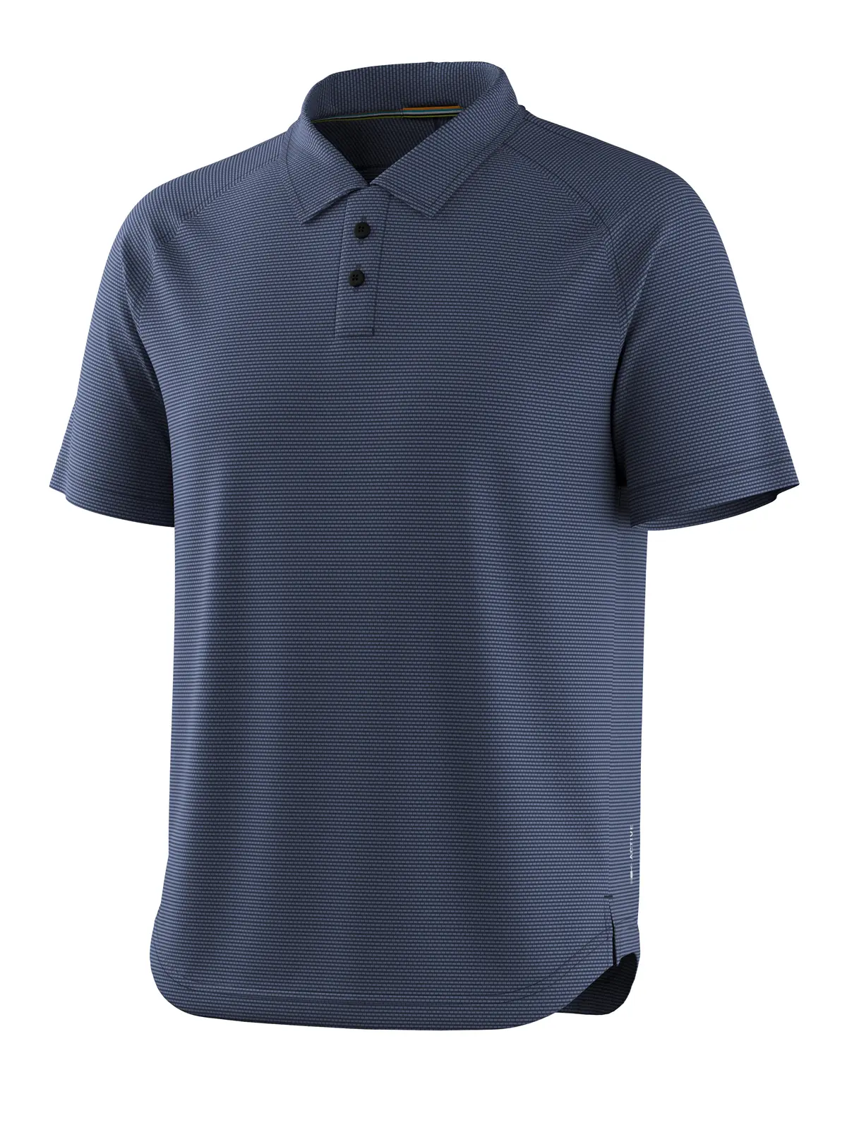 メンズ アクティブメッシュ ポロ ナイトフォールブルー/ディープネイビー S