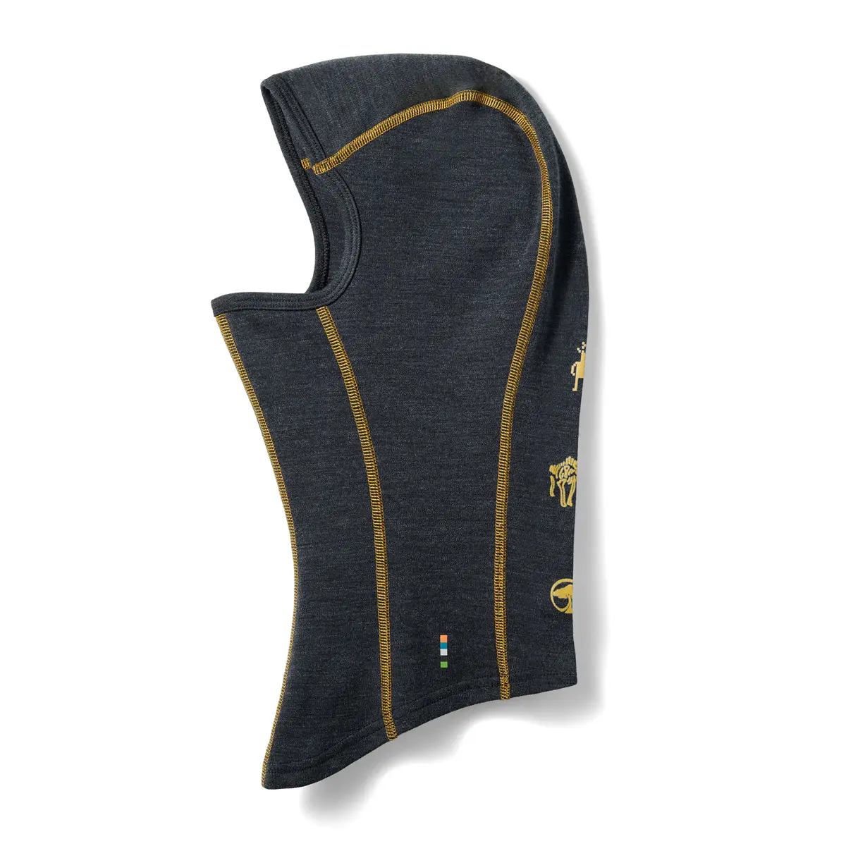 WEB限定】サーマルメリノ バラクラバ(チャコール/ハニーゴールド