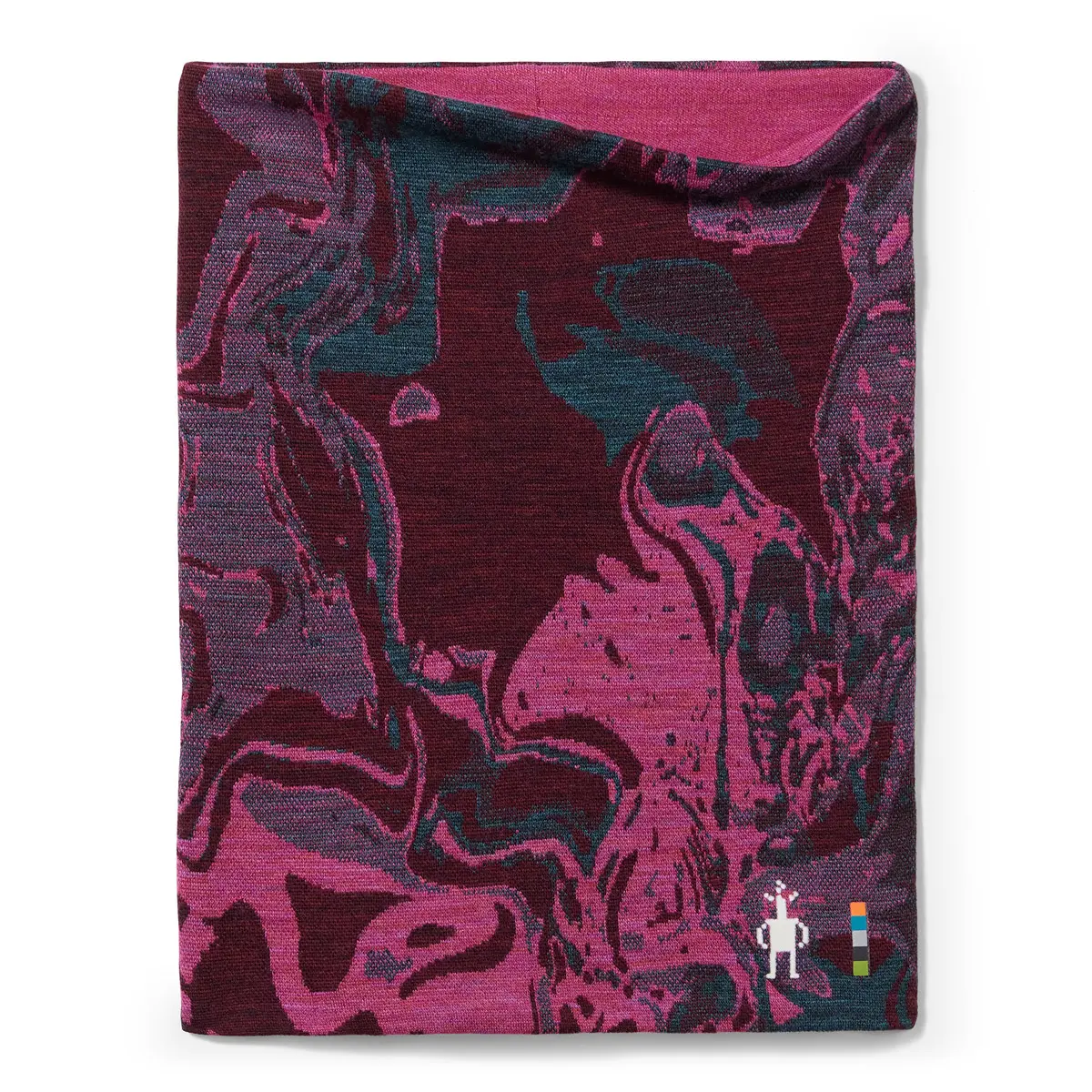 OUTLET】サーマルメリノ リバーシブルパターンネックゲイター