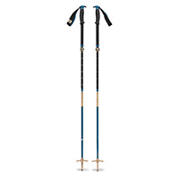 トラバースコンパクタースキーポール(135cm クリークブルー